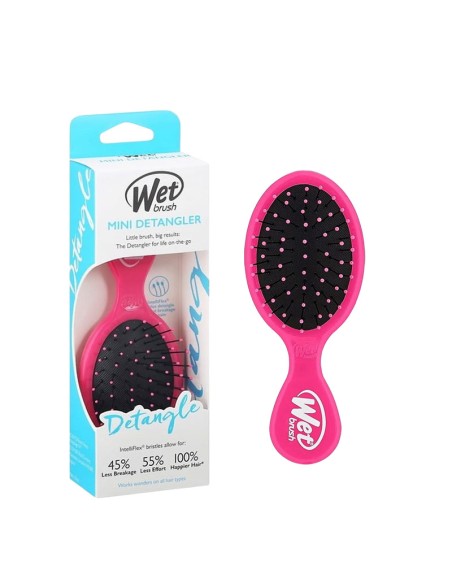 Wet Brush Mini Detangler Brush Pink