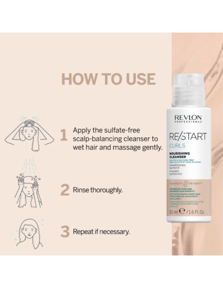 Revlon Restart Curls Nourishing Cleanser Revlon Restart Curls Nourishing Cleanser