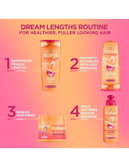 Elvive Dream Lengths XXL Fibre Mask With Pro Collagen Elvive Dream Lengths XXL Fibre Mask With Pro Collagen