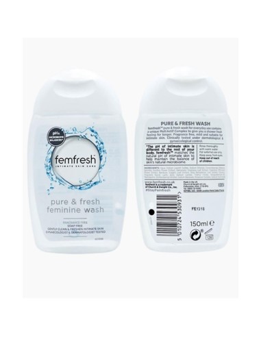 Femfresh Intimate Skin Care Pure And Fresh Fragrance Free Wash Femfresh Intimate Skin Care Pure And Fresh Fragrance Free Wash