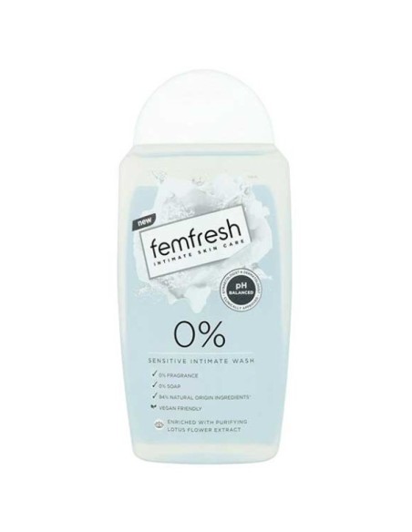 Femfresh Intimate Skin Care Zero Percent Sensitive Intimate Wash