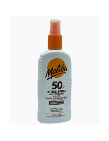 Malibu High Protection Lotion Spray SPF50 Malibu High Protection Lotion Spray SPF50