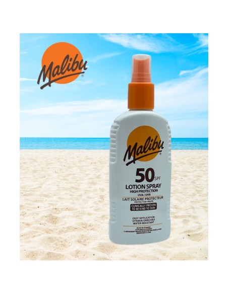 Malibu High Protection Lotion Spray SPF50 Malibu High Protection Lotion Spray SPF50
