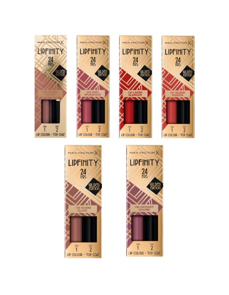 Max Factor 24H Lipfinity Lip Colour Gilded Edition Max Factor 24H Lipfinity Lip Colour Gilded Edition