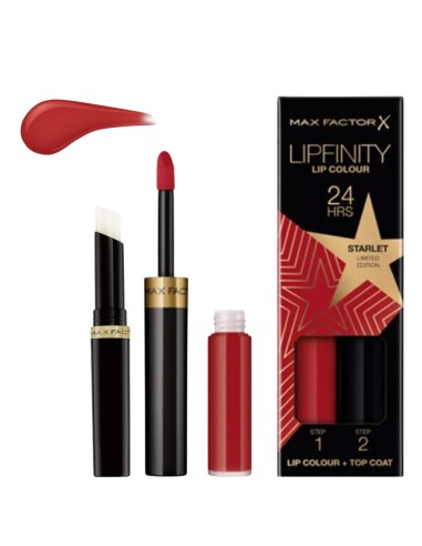 Max Factor 24H Lipfinity Lip Colour Starlet Limited Edition Max Factor 24H Lipfinity Lip Colour Starlet Limited Edition
