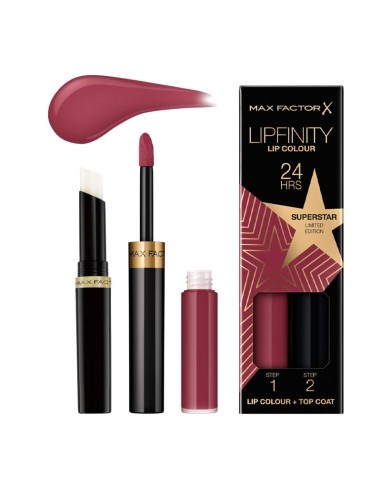 Max Factor 24H Lipfinity Lip Colour Superstar Limited Edition Max Factor 24H Lipfinity Lip Colour Superstar Limited Edition