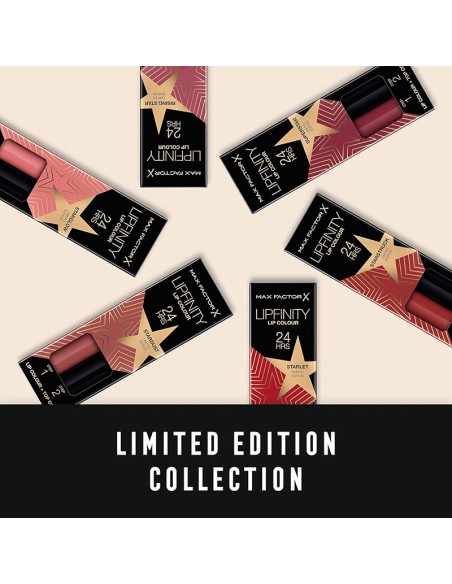 Max Factor 24H Lipfinity Lip Colour Superstar Limited Edition Max Factor 24H Lipfinity Lip Colour Superstar Limited Edition