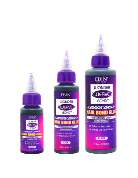 EBIN New York Wonder Weave Bond Hair Bond Glue Black EBIN New York Wonder Weave Bond Hair Bond Glue Black