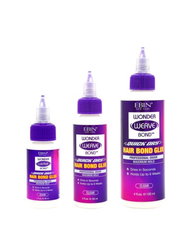 EBIN New York Wonder Weave Bond Hair Bond Glue Clear EBIN New York Wonder Weave Bond Hair Bond Glue Clear
