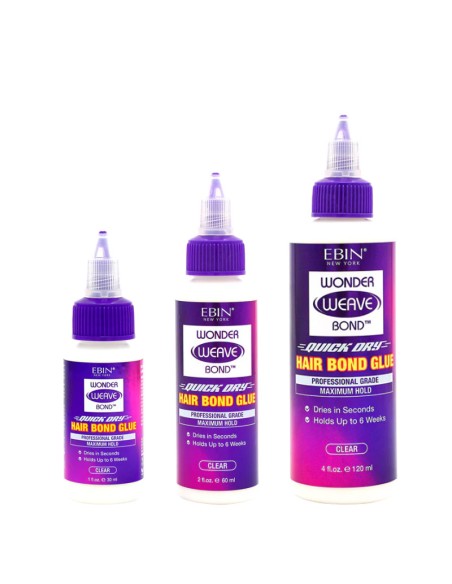 EBIN New York Wonder Weave Bond Hair Bond Glue Clear EBIN New York Wonder Weave Bond Hair Bond Glue Clear