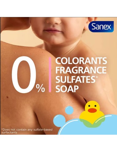 Sanex Zero Percentage Baby 3 In 1 Bath