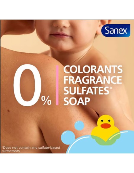 Sanex Zero Percentage Baby 3 In 1 Bath