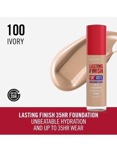 Rimmel Lasting Finish 35H Hydration Boost Foundation Rimmel Lasting Finish 35H Hydration Boost Foundation