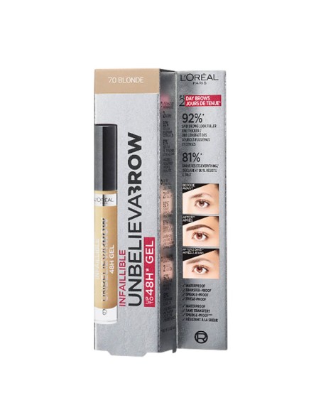Loreal Paris UnbelievaBrow Long Lasting 48H Eyebrow Gel