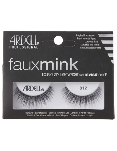 Ardell Fauxmink Knot Free Eye Lashes 812 Ardell Fauxmink Knot Free Eye Lashes 812