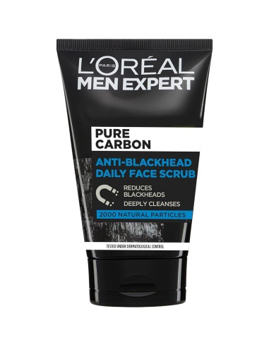 Men Expert Pure Charcoal Anti Blackhead Daily Face Scrub Men Expert Pure Charcoal Anti Blackhead Daily Face Scrub