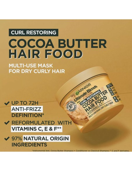 Ultimate Blends Curl Restoring Cocoa Butter And Jojoba Oil Hair Food Ultimate Blends Curl Restoring Cocoa Butter And Jojoba Oil Hair Food