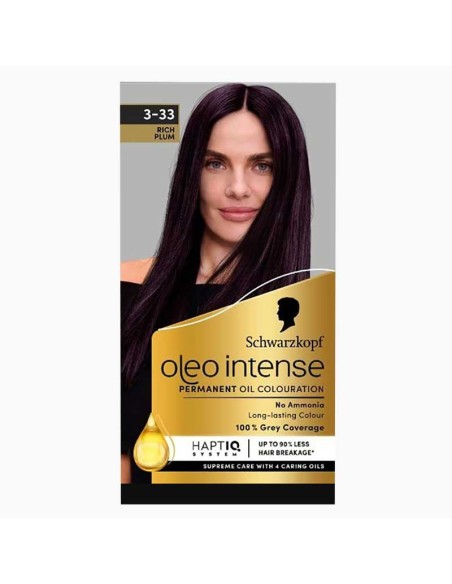 Schwarzkopf Oleo Intense Permanent Oil Colouration 3 33 Rich Plum