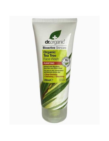 Bioactive Skincare Organic Tea Tree Face Wash Bioactive Skincare Organic Tea Tree Face Wash