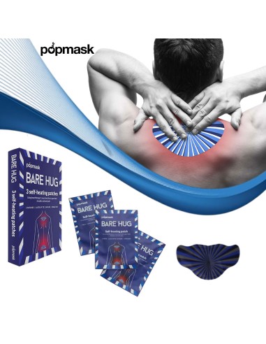 Pop Mask Bare Hug 3 Self Heating Patches Pop Mask Bare Hug 3 Self Heating Patches