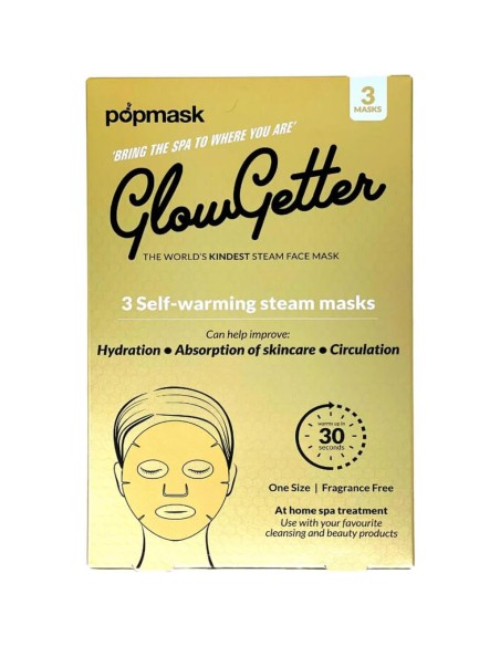 Pop Mask Glow Getter 3 Self-Warming Steam Mask