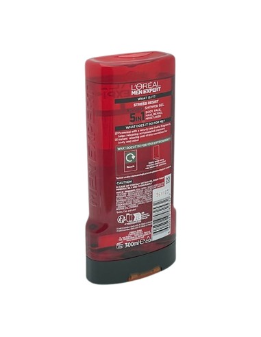 Men Expert Stress Resist Relaxing 5In1 Shower Gel Men Expert Stress Resist Relaxing 5In1 Shower Gel
