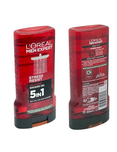Men Expert Stress Resist Relaxing 5In1 Shower Gel Men Expert Stress Resist Relaxing 5In1 Shower Gel