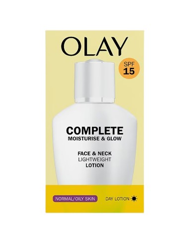 Olay Complete Moisture And Glow Face And Neck Day Lotion SPF15 Olay Complete Moisture And Glow Face And Neck Day Lotion SPF15