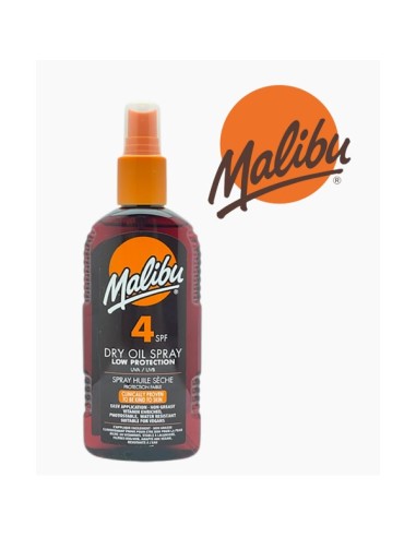 Malibu Dry Oil Spray With SPF4 Malibu Dry Oil Spray With SPF4