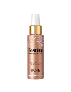 NICKA K Newyork Festive Body Illuminizer Rose Gold