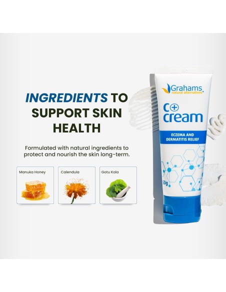 Grahams Natural Skin C+ Eczema & Dermatitis Relief Cream Grahams Natural Skin C+ Eczema & Dermatitis Relief Cream