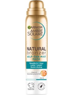 Ambre Solaire Natural Bronzer Face Self Tan Mist Intense