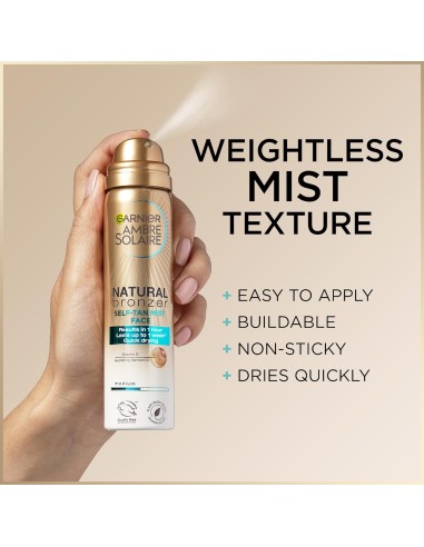 Ambre Solaire Natural Bronzer Face Self Tan Mist Intense Ambre Solaire Natural Bronzer Face Self Tan Mist Intense