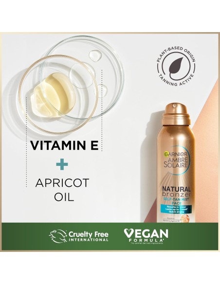 Ambre Solaire Natural Bronzer Face Self Tan Mist Intense Ambre Solaire Natural Bronzer Face Self Tan Mist Intense