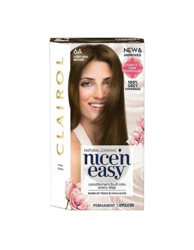 Clairol Nice N Easy Permanent Colors 6A Natural Light Ash Brown Clairol Nice N Easy Permanent Colors 6A Natural Light Ash Brown