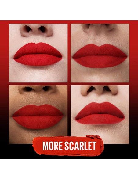 Maybelline Color Show Ultimatte Lipstick 299 More Scarlet
