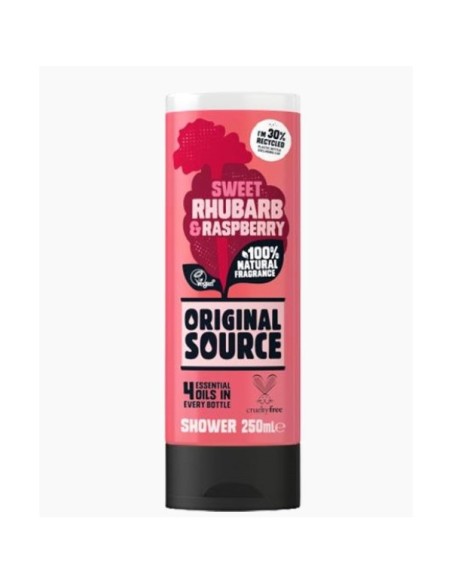 Sweet Rhubarb And Raspberry Shower Gel