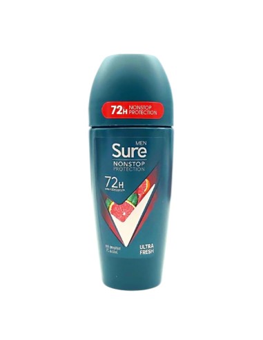 Sure Men Nonstop 72H Protection Anti Perspirant Roll On Ultra Fresh Sure Men Nonstop 72H Protection Anti Perspirant Roll On Ultra Fresh