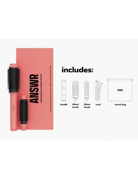 ANSWR Volumewave Heated Brush ANSWR Volumewave Heated Brush