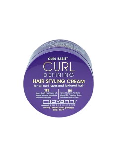 Giovanni Curl Habit Curl Defining Hair Styling Cream