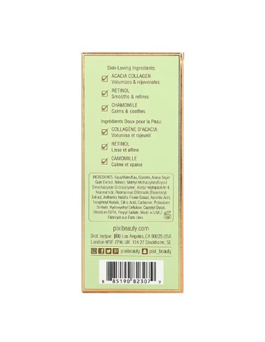 Pixi Beauty Botanical Collagen And Retinol Serum Pixi Beauty Botanical Collagen And Retinol Serum