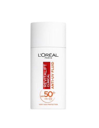 Loreal Revitalift Clinical Daily Anti UV Fluid SPF 50 Plus Loreal Revitalift Clinical Daily Anti UV Fluid SPF 50 Plus