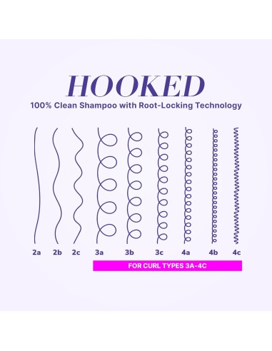Curl Wow Curl Hooked Clean Shampoo Curl Wow Curl Hooked Clean Shampoo