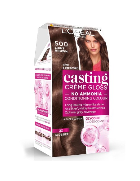 LorealCasting Creme Gloss Conditioning Color 500 Light Brown
