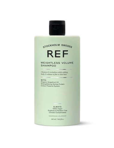 REF Stockholm SwedenREF Weightless Volume Shampoo REF Stockholm SwedenREF Weightless Volume Shampoo