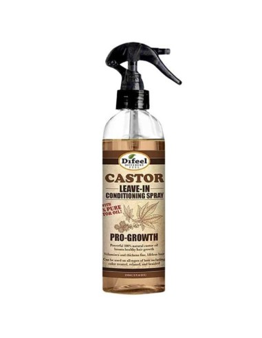 Difeel Pure Castor Oil Pro Growth Leave In Conditioning Spray Difeel Pure Castor Oil Pro Growth Leave In Conditioning Spray