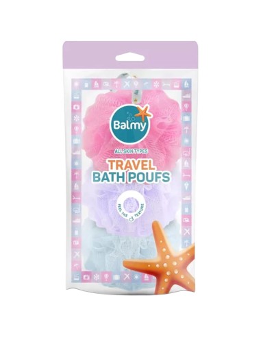 Balmy NaturelBalmy Naturel Balmy Travel Bath Poufs