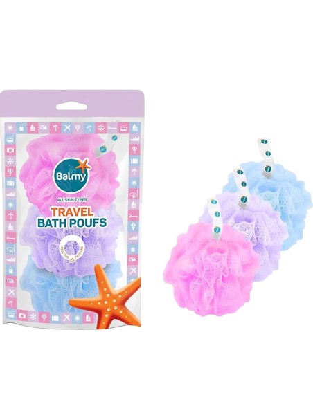 Balmy NaturelBalmy Naturel Balmy Travel Bath Poufs