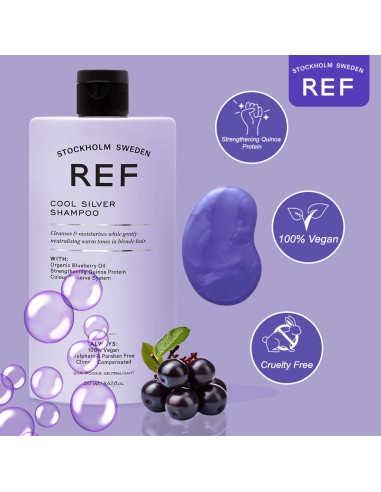 REF Stockholm SwedenREF Cool Silver Shampoo REF Stockholm SwedenREF Cool Silver Shampoo