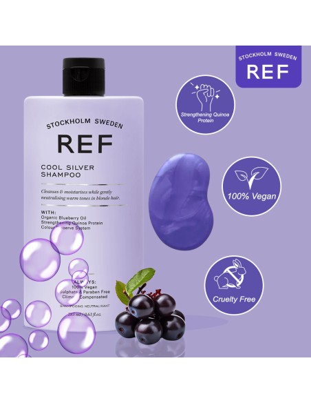 REF Stockholm SwedenREF Cool Silver Shampoo REF Stockholm SwedenREF Cool Silver Shampoo